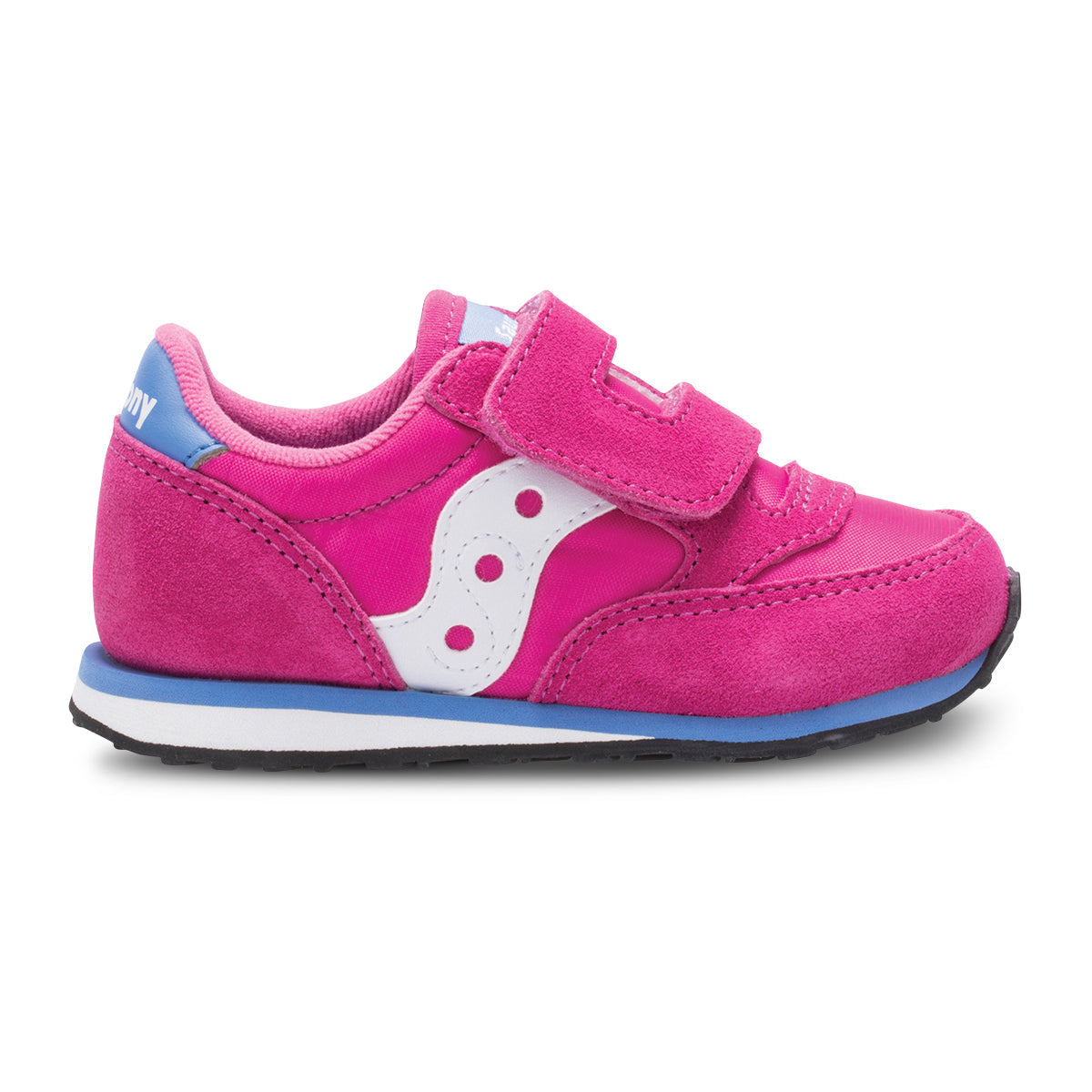 Stride Rite Jazz Hook & Loop Sneaker - Big Kid Magenta