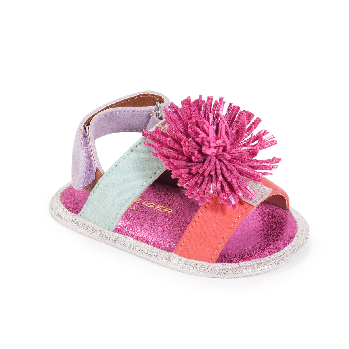 Stride Rite Baby Orson Fringe Sandal - Little Kid Multi