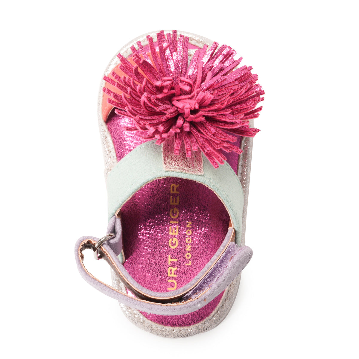 Stride Rite Baby Orson Fringe Sandal - Little Kid Multi