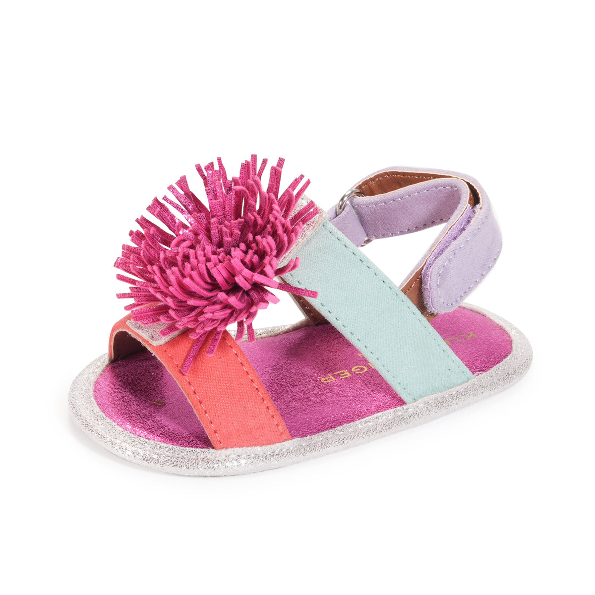 Stride Rite Baby Orson Fringe Sandal - Little Kid Multi
