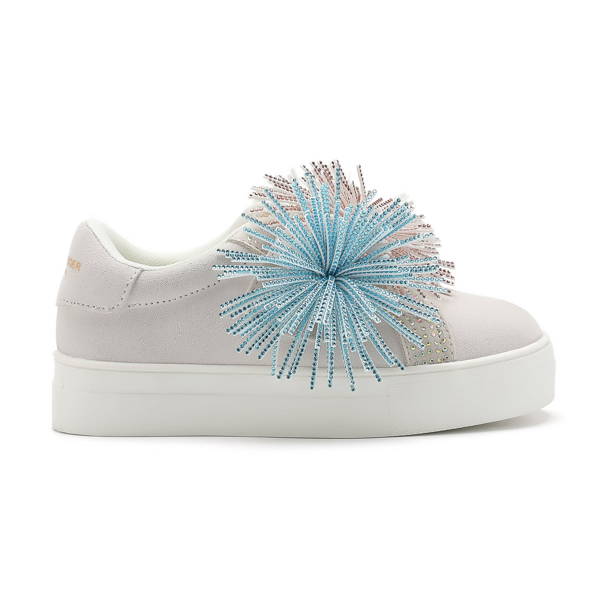 Stride Rite Laney Fringe Sneaker  - Big Kid White
