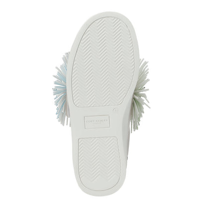 Stride Rite Laney Fringe Sneaker  - Big Kid White