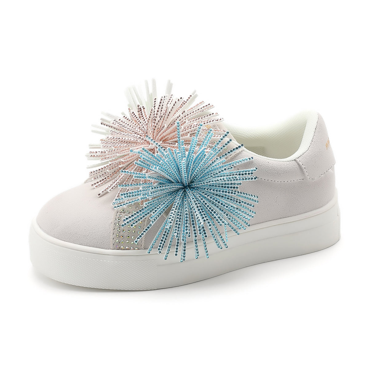 Stride Rite Laney Fringe Sneaker  - Big Kid White