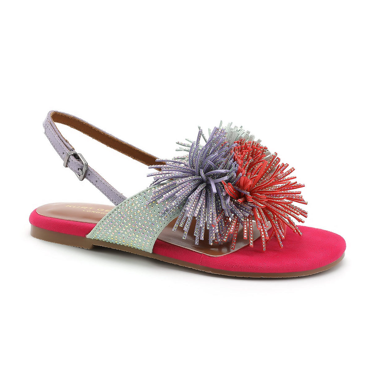 Stride Rite Mini Fringe Sandal - Big Kid Multi