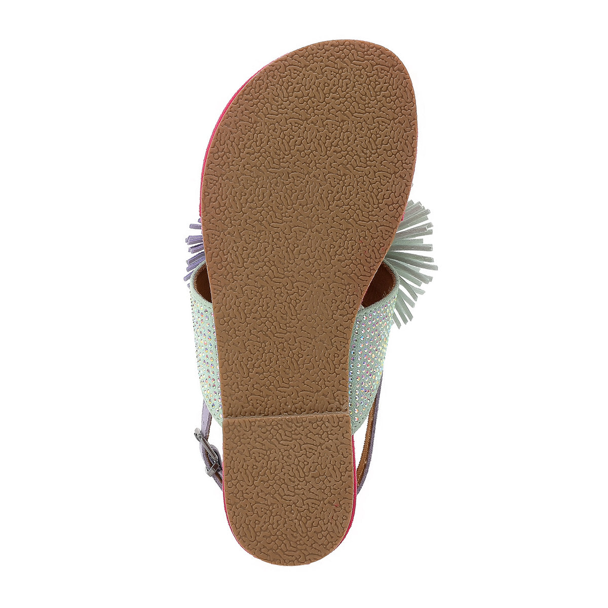 Stride Rite Mini Fringe Sandal - Big Kid Multi