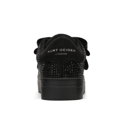 Stride Rite Mini Laney Bow Sneaker - Big Kid Black