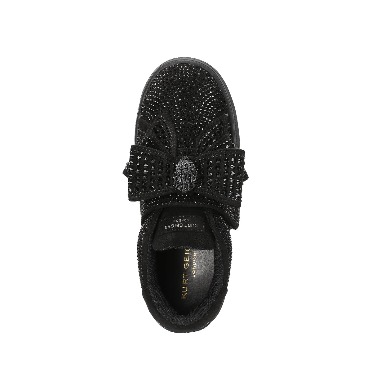 Stride Rite Mini Laney Bow Sneaker - Big Kid Black