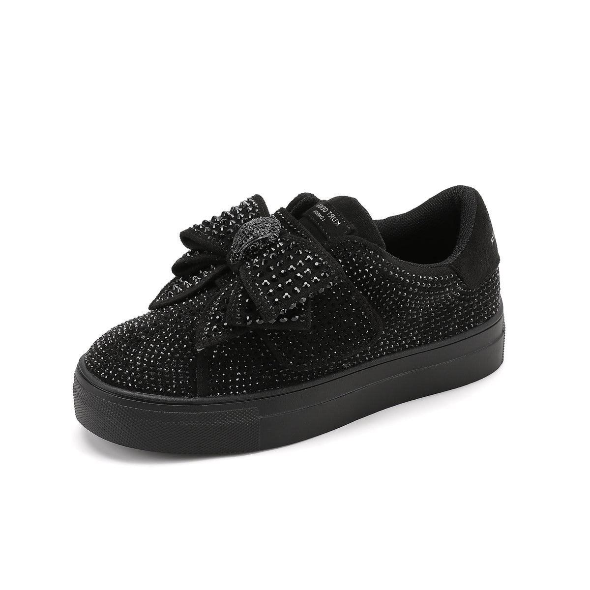 Stride Rite Mini Laney Bow Sneaker - Big Kid Black