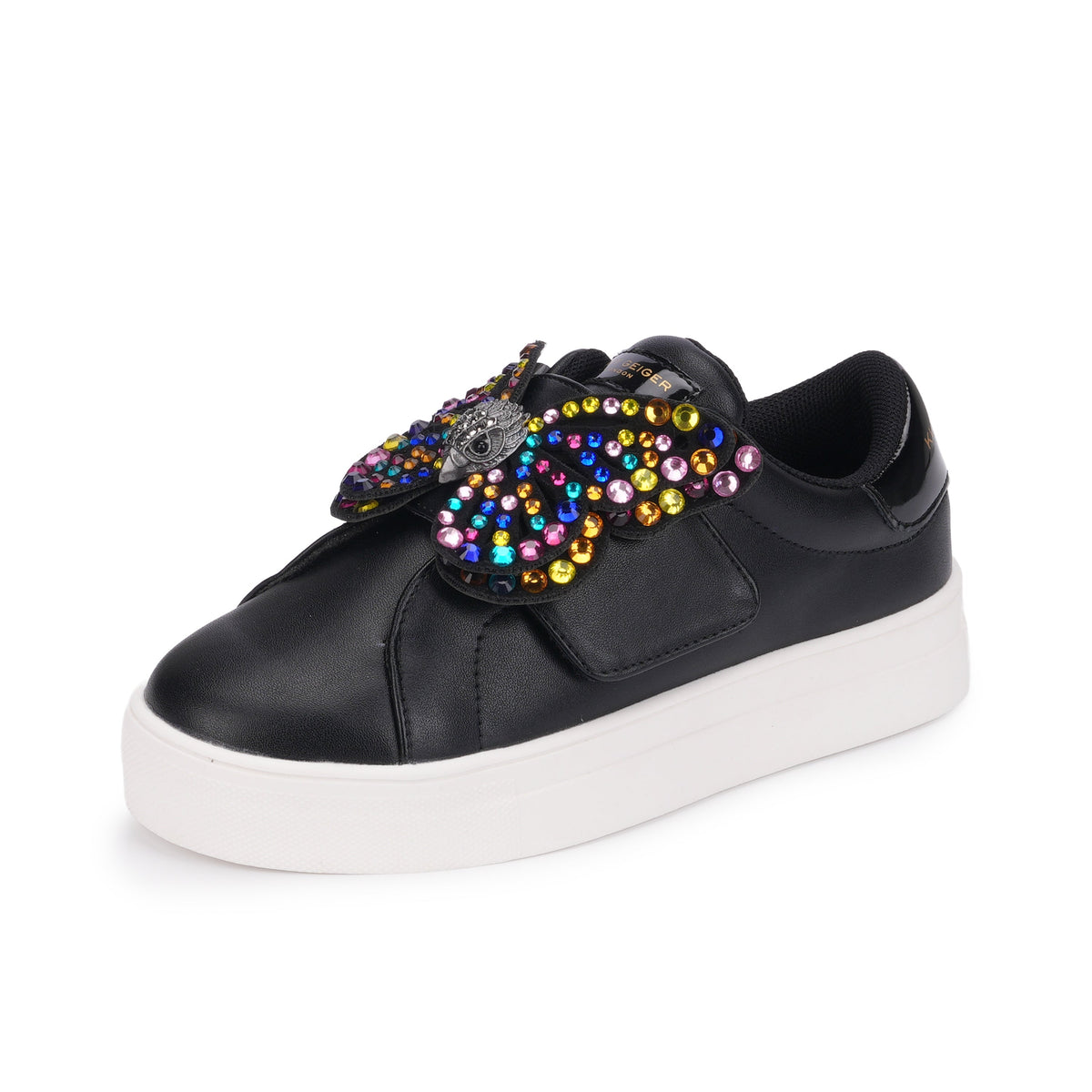 Stride Rite Mini Laney Butterfly Sneaker - Big Kid Black