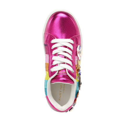 Stride Rite Mini Laney Tutti Frutti Sneaker - Big Kid Fuchsia Multi