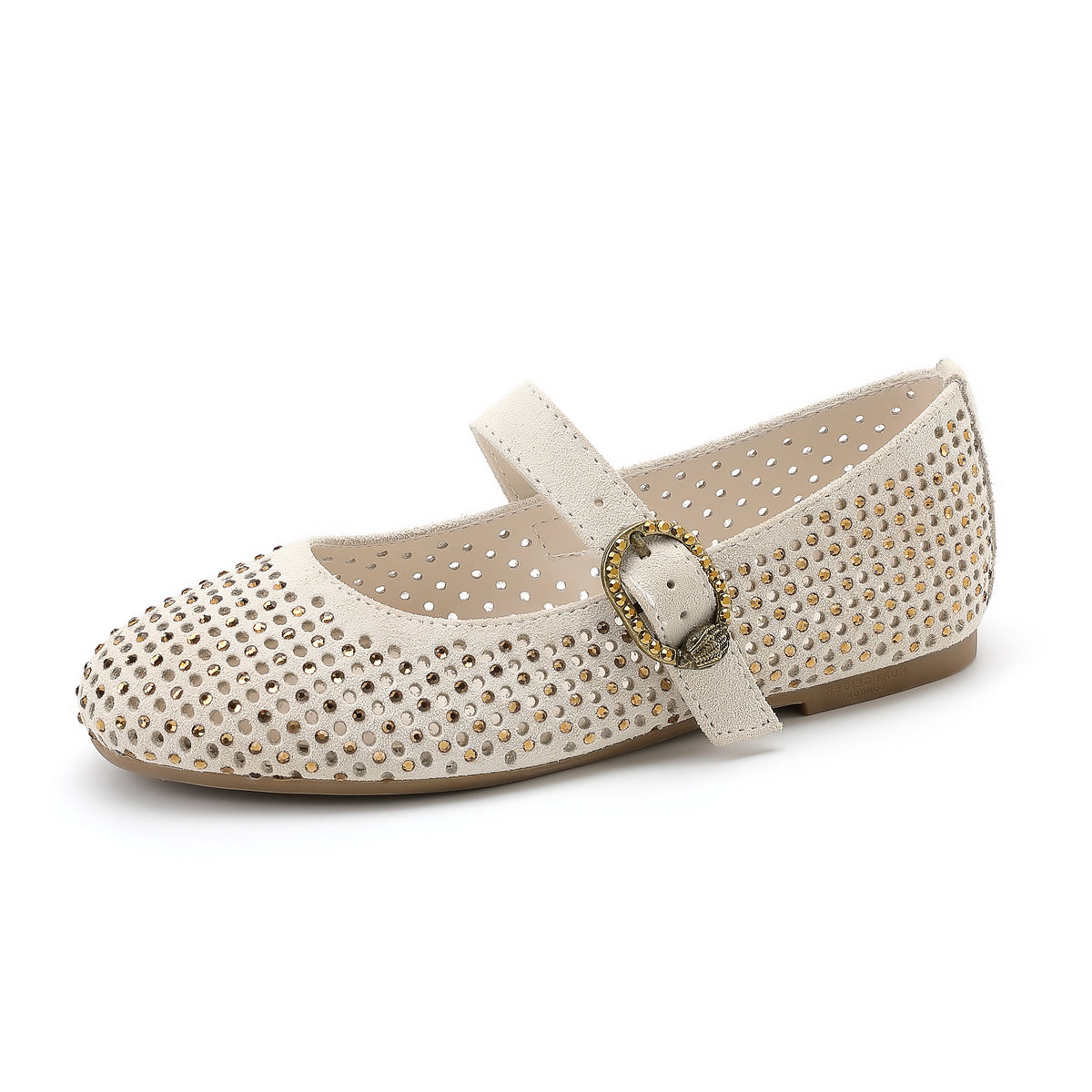 Stride Rite Mini Mayfair Ballet Flat  - Big Kid Bone