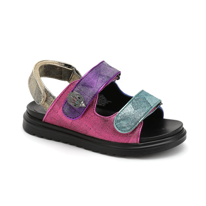 Stride Rite Mini Orson Sandal  - Big Kid Denim/Multi
