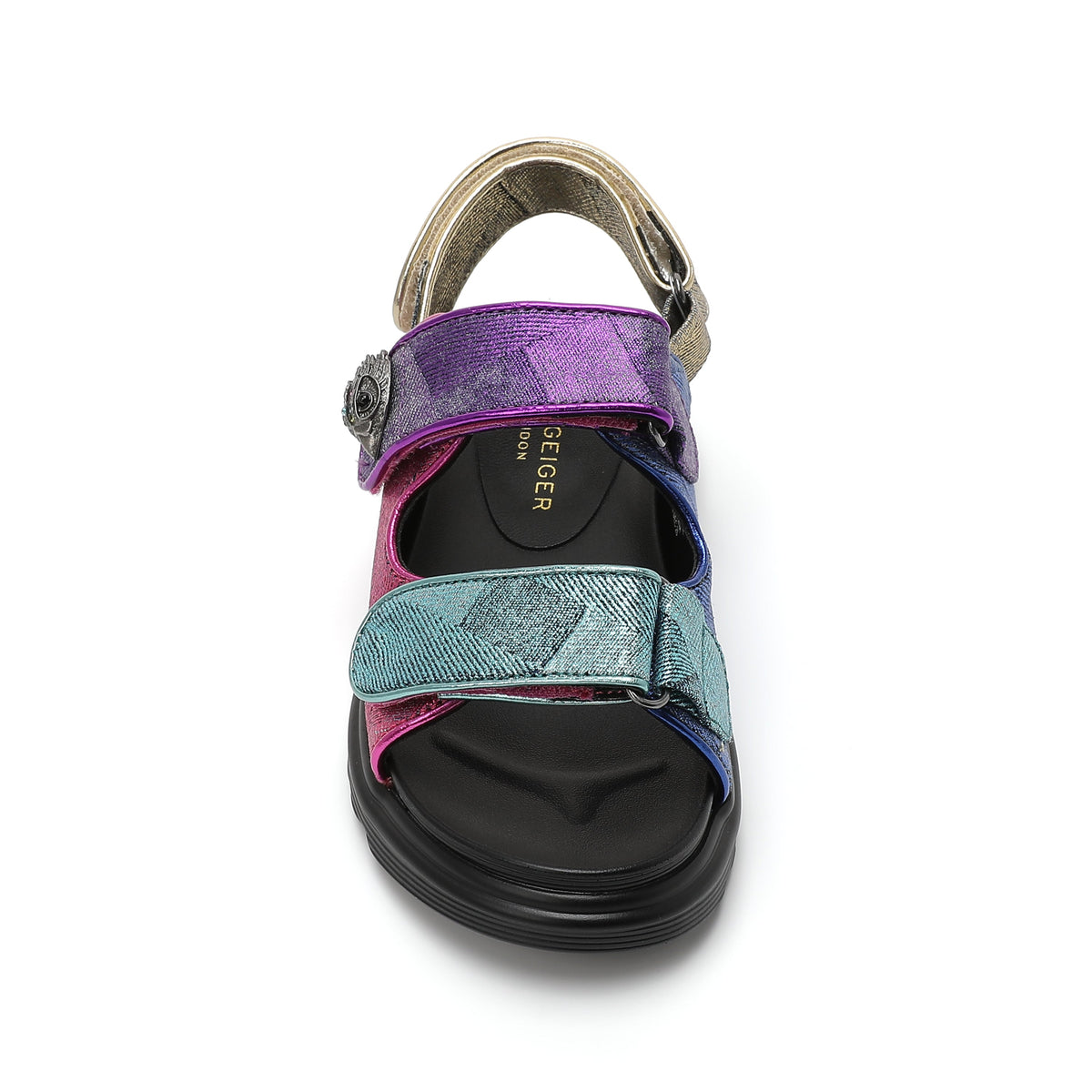 Stride Rite Mini Orson Sandal  - Big Kid Denim/Multi