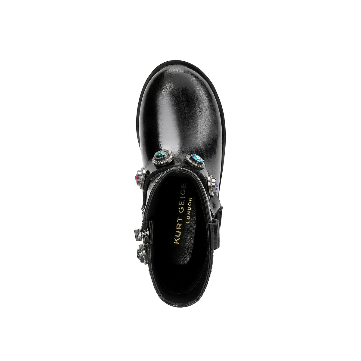 Stride Rite Octavia Pull On Boot - Little Kid Black Multi