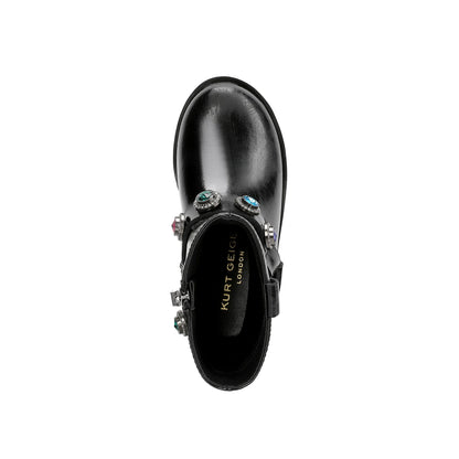 Stride Rite Octavia Pull On Boot - Little Kid Black Multi