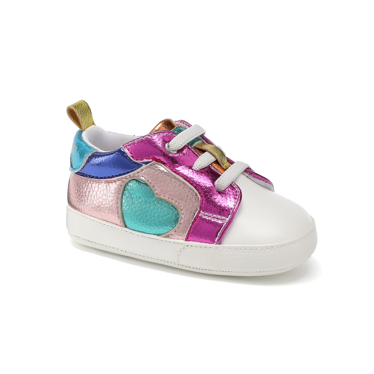 Stride Rite Baby Luckson Heart Sneaker  - Little Kid Multi