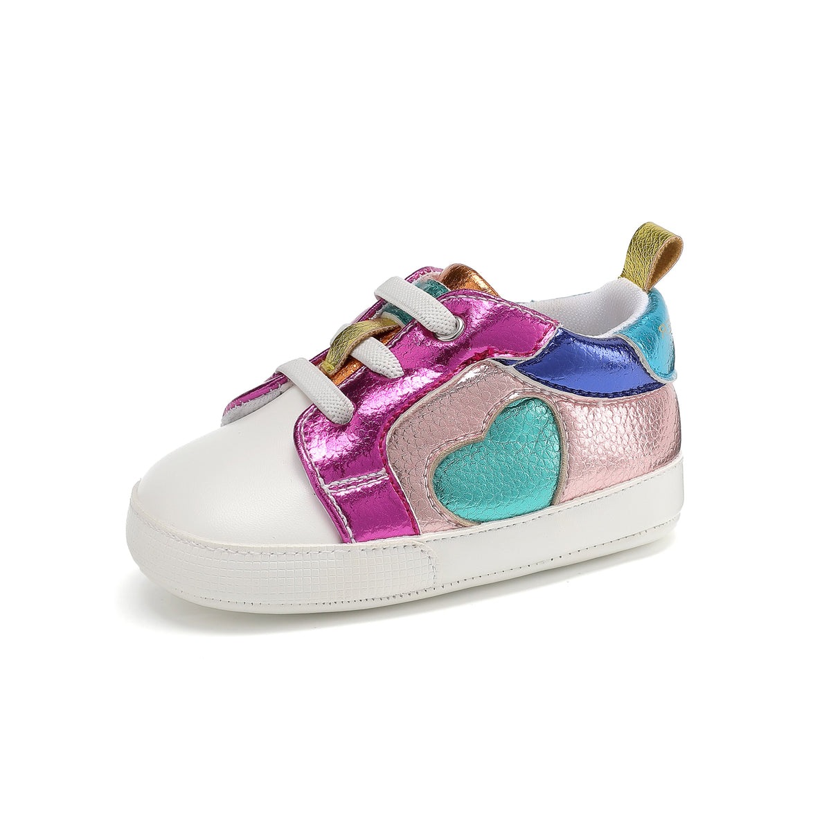 Stride Rite Baby Luckson Heart Sneaker  - Little Kid Multi