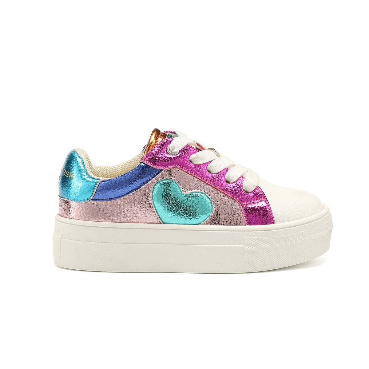 Stride Rite Mini Luckson Heart Sneaker - Little Kid Multi