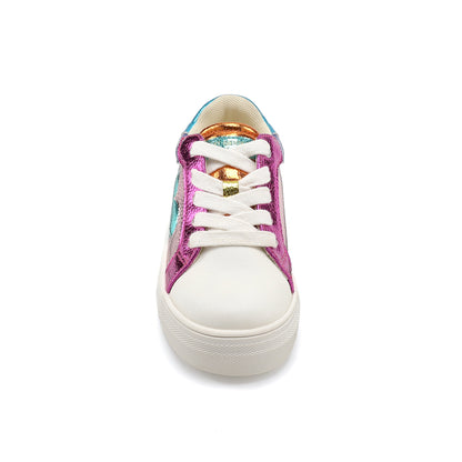 Stride Rite Mini Luckson Heart Sneaker - Little Kid Multi
