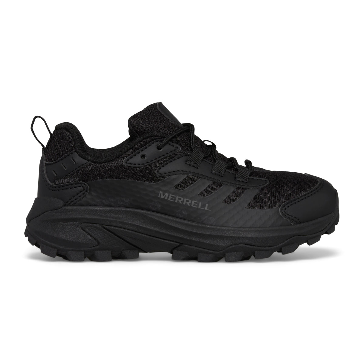 Stride Rite Moab Speed 2 Low Waterproof Sneaker - Big Kid Triple Black