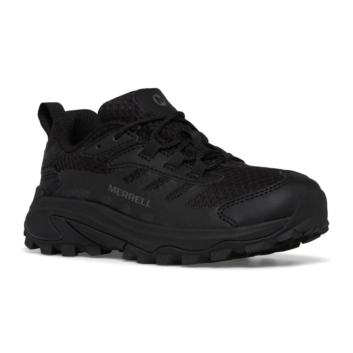 Stride Rite Moab Speed 2 Low Waterproof Sneaker - Big Kid Triple Black
