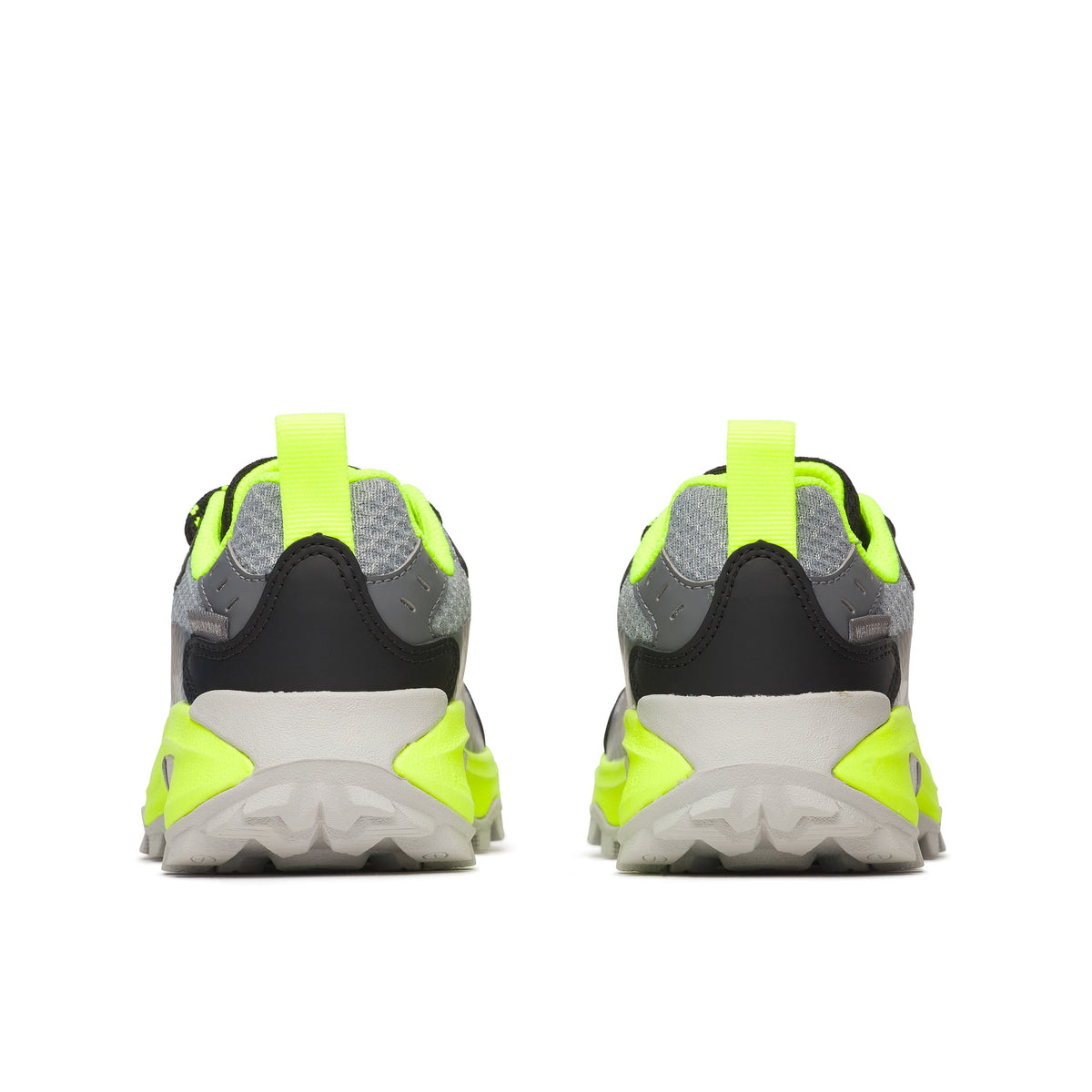 Stride Rite Moab Speed 2 Low Waterproof Sneaker - Big Kid Grey/Black/Citron