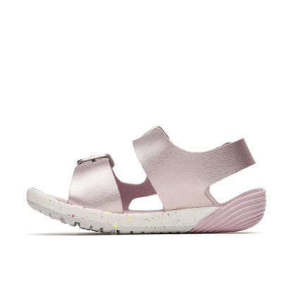 Stride Rite Bare Steps™ Sandal - Little Kid Lilac/Metallic
