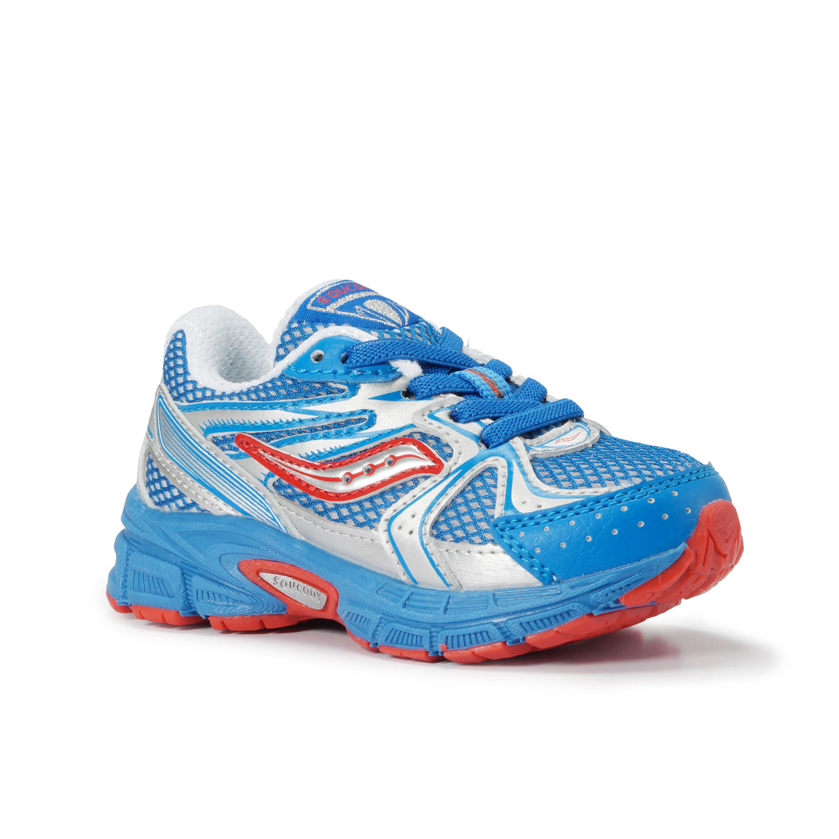 Stride Rite Ride Millennium KDZ Sneaker - Big Kid Royal/Silver