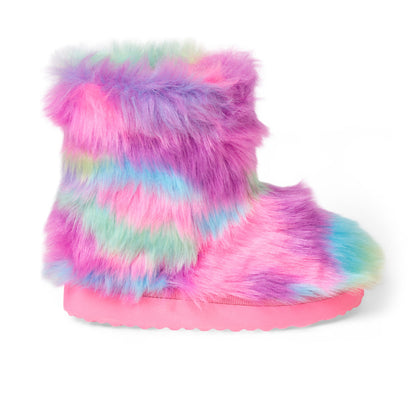 Stride Rite Winter Frost Slipper Boot - Little Kid Bright Multi