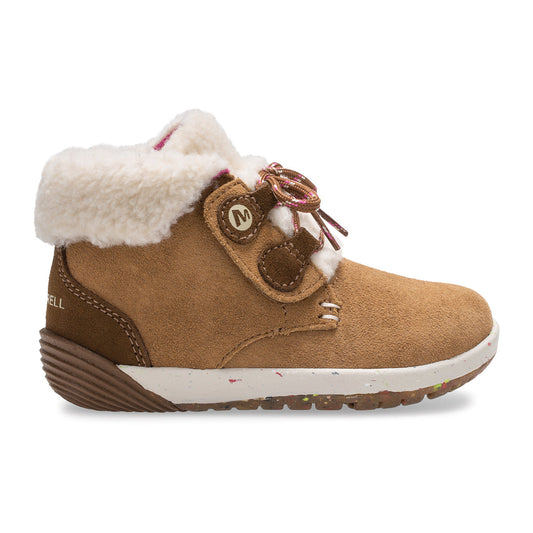Stride Rite Bare Steps™ Cocoa Boot - Little Kid Chestnut