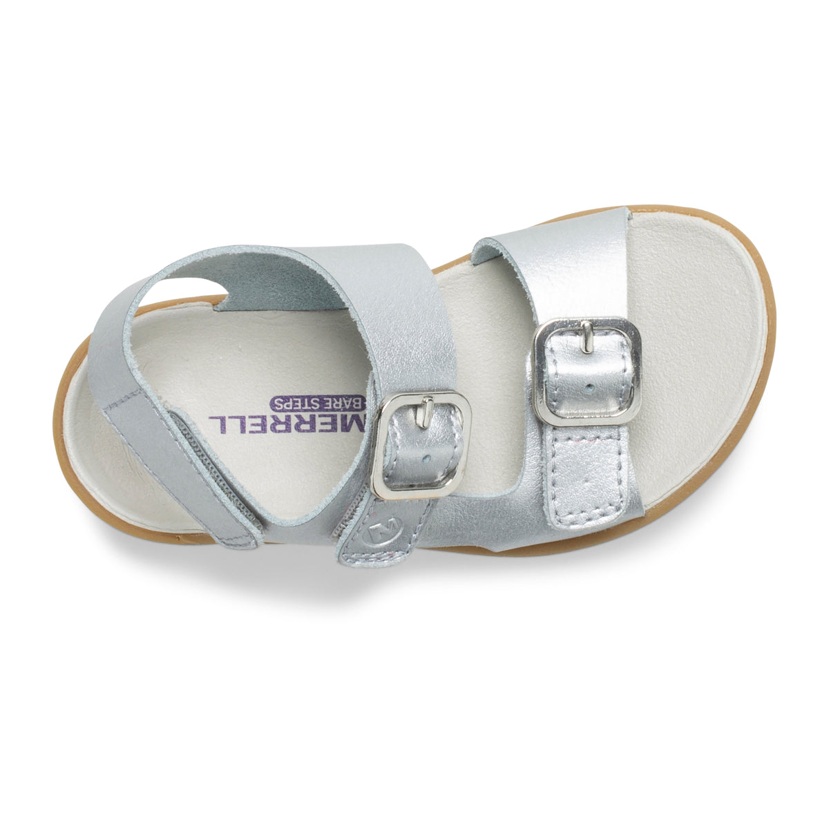 Stride Rite Bare Steps™ Sandal - Little Kid Silver