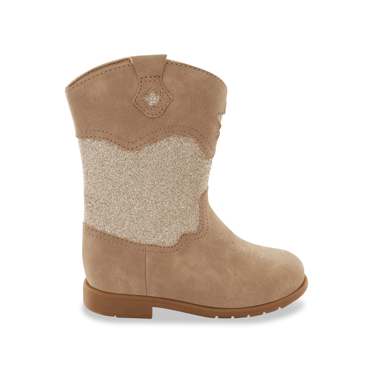 Stride Rite Wynona Western Boot - Big Kid Taupe