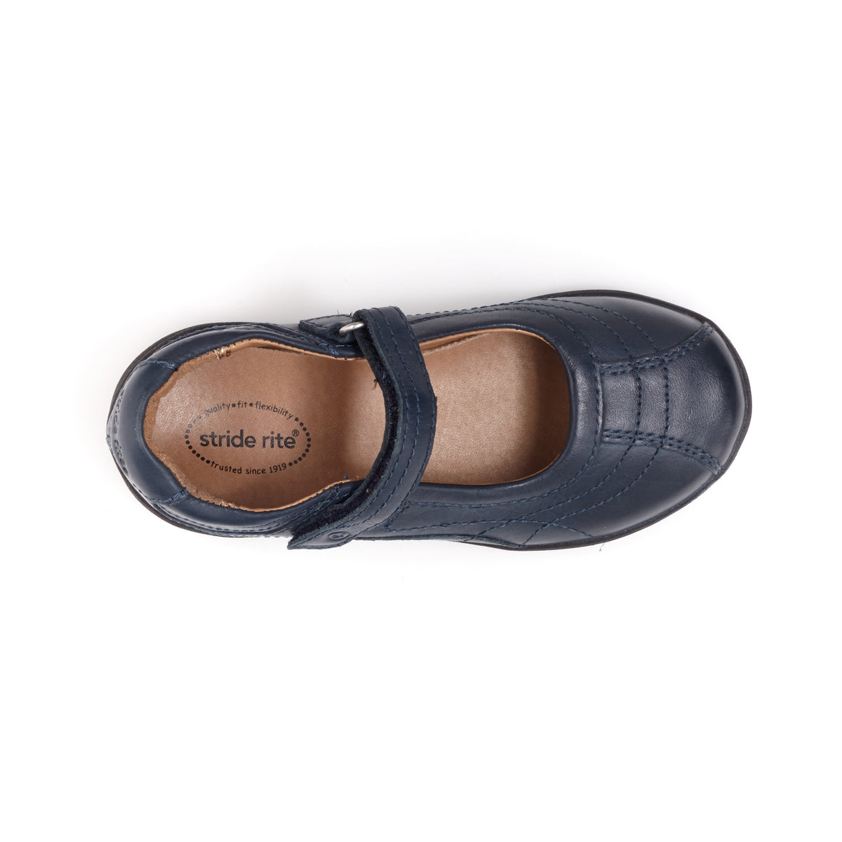 Stride Rite Claire Mary Jane - Big Kid Navy