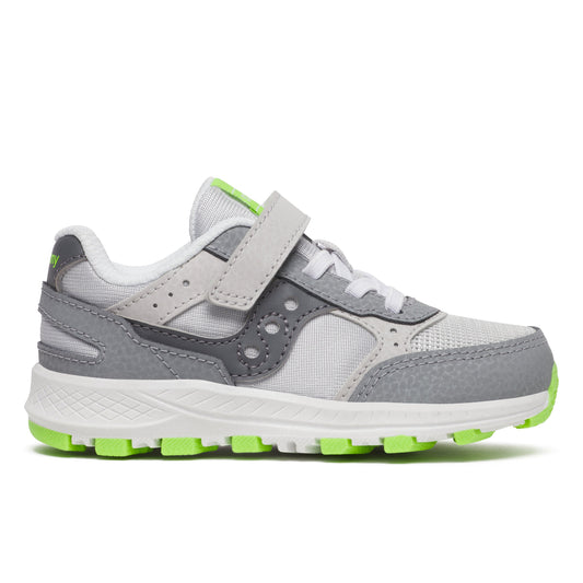 Stride Rite Eclipse Jr Sneaker - Little Kid White/Grey/Lime