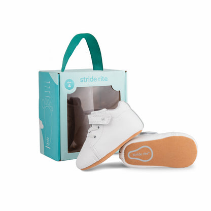 Stride Rite Elliot Baby Bootie - Little Kid White