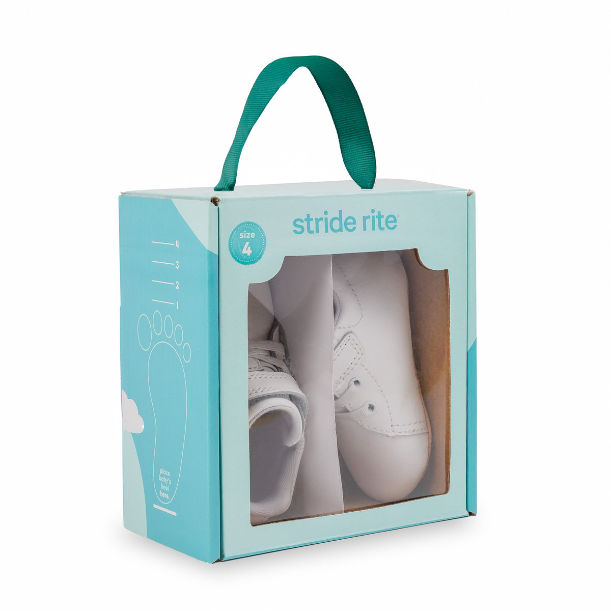 Stride Rite Elliot Baby Bootie - Little Kid White