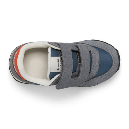 Stride Rite Jazz Hook & Loop Sneaker - Little Kid Grey/Blue/Orange