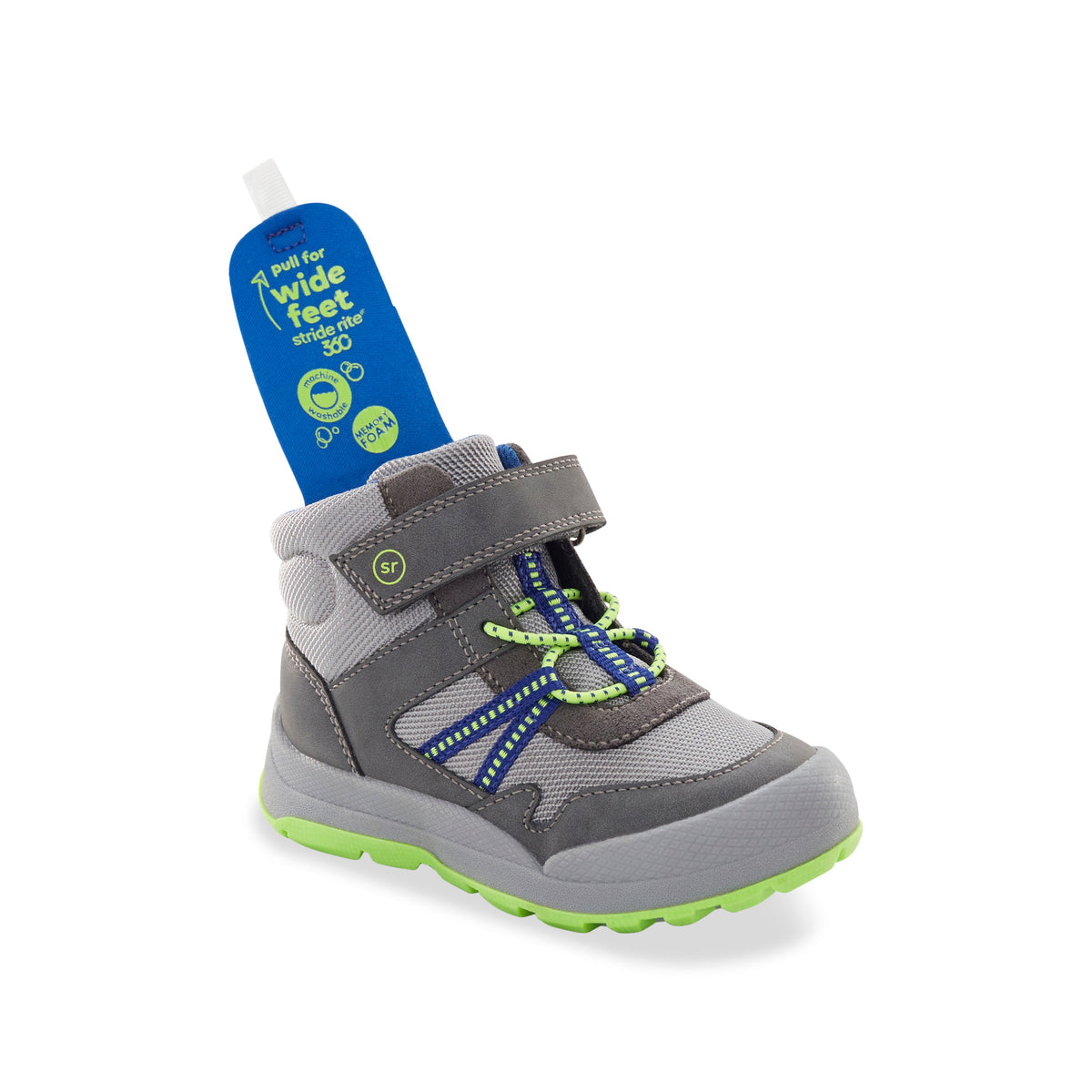 Stride Rite Kamari Boot - Little Kid Grey