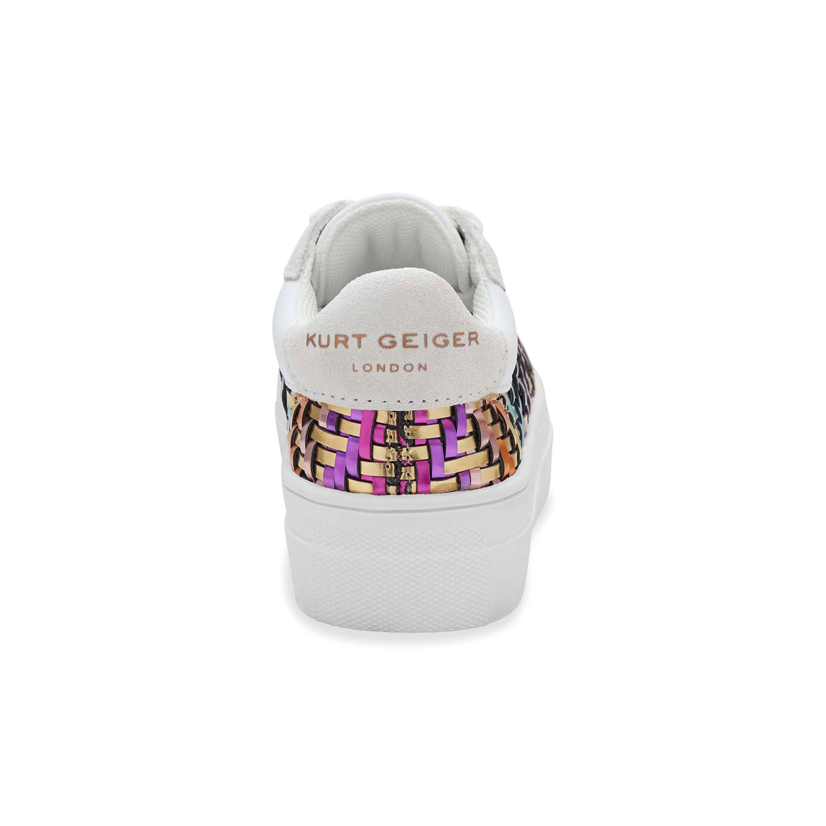 Stride Rite Mini Kensington Sneaker - Big Kid White Gold