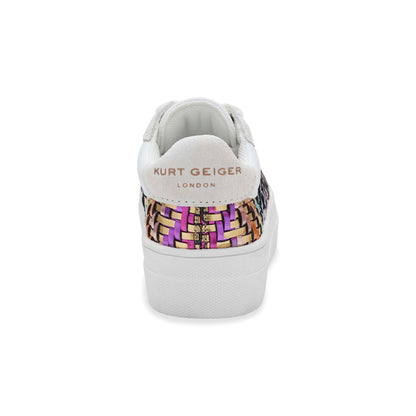 Stride Rite Mini Kensington Sneaker - Big Kid White Gold