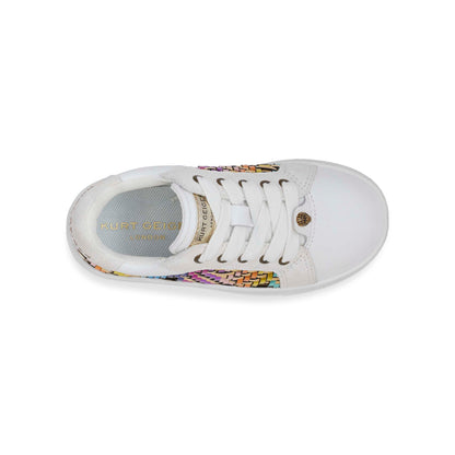 Stride Rite Mini Kensington Sneaker - Big Kid White Gold