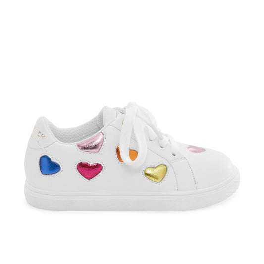 Stride Rite Mini Lane Love Sneaker - Little Kid White