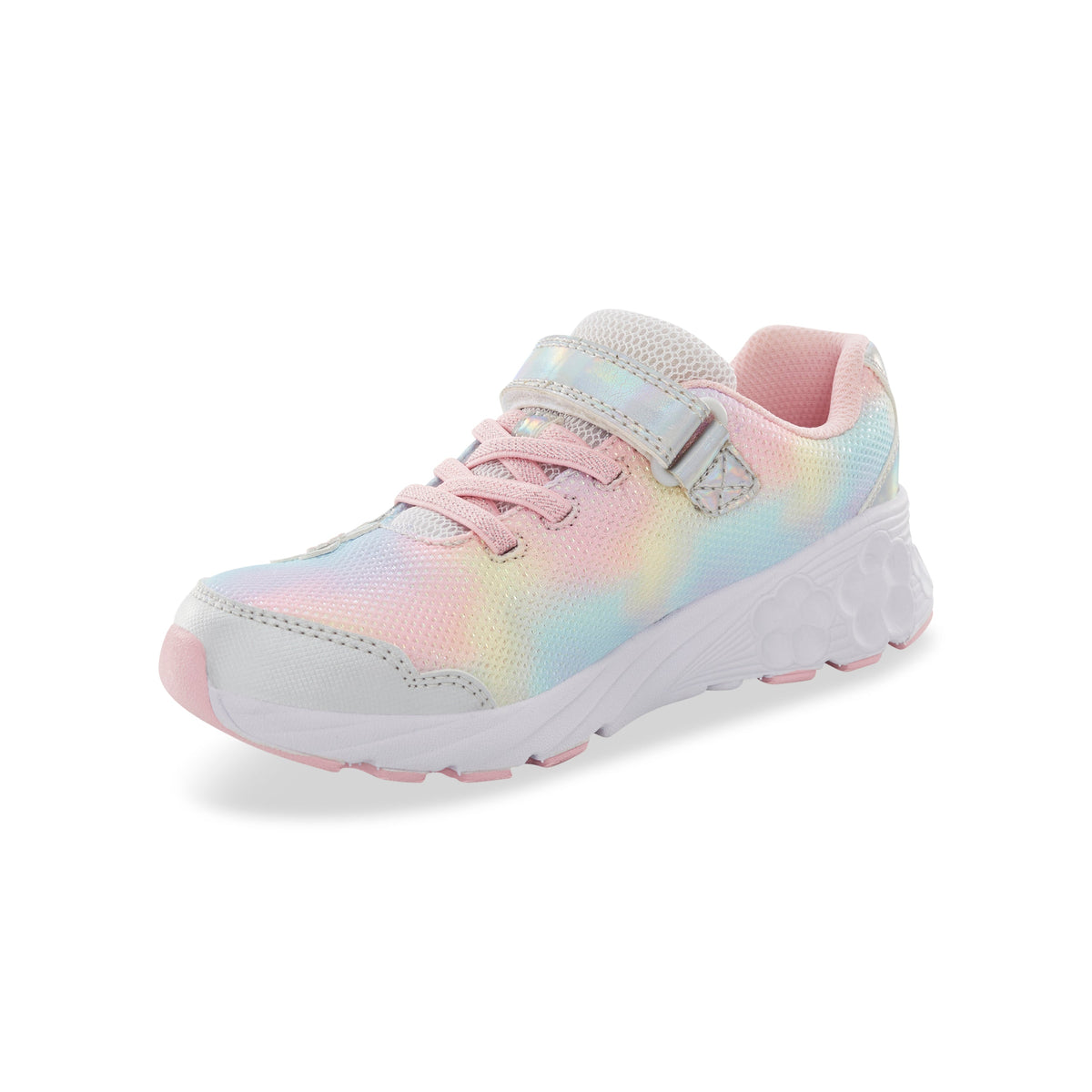 Stride Rite Lighted Glimmer 2.0 Sneaker - Big Kid Rainbow