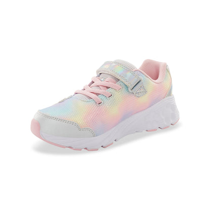 Stride Rite Lighted Glimmer 2.0 Sneaker Adaptable - Big Kid Rainbow