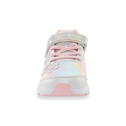 Stride Rite Lighted Glimmer 2.0 Sneaker Adaptable - Big Kid Rainbow