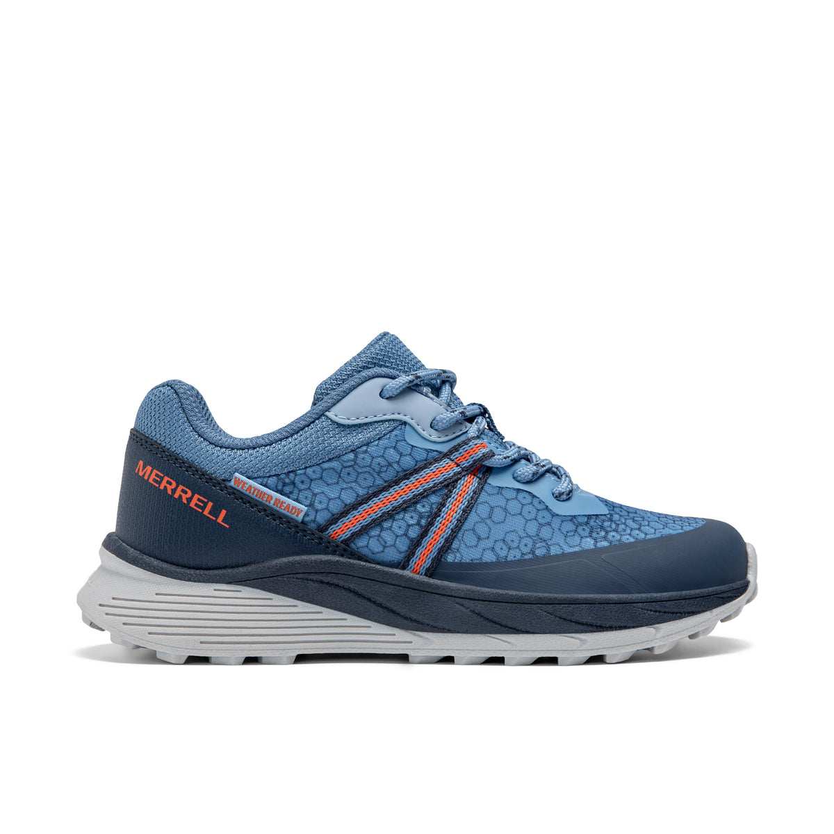 Stride Rite Snova Sneaker - Big Kid Blue/Orange
