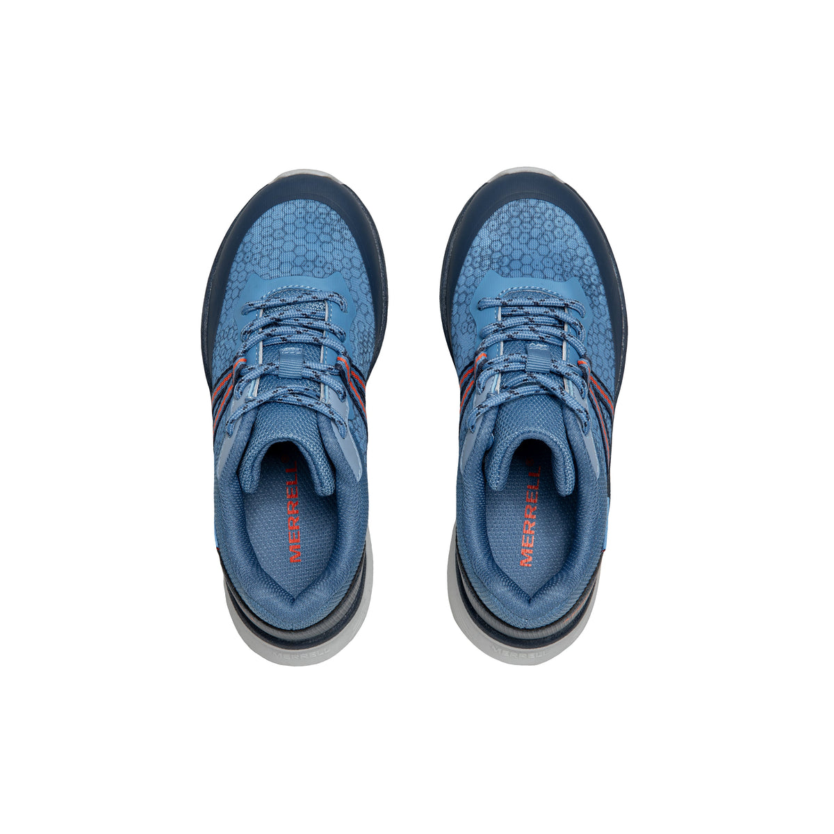 Stride Rite Snova Sneaker - Big Kid Blue/Orange