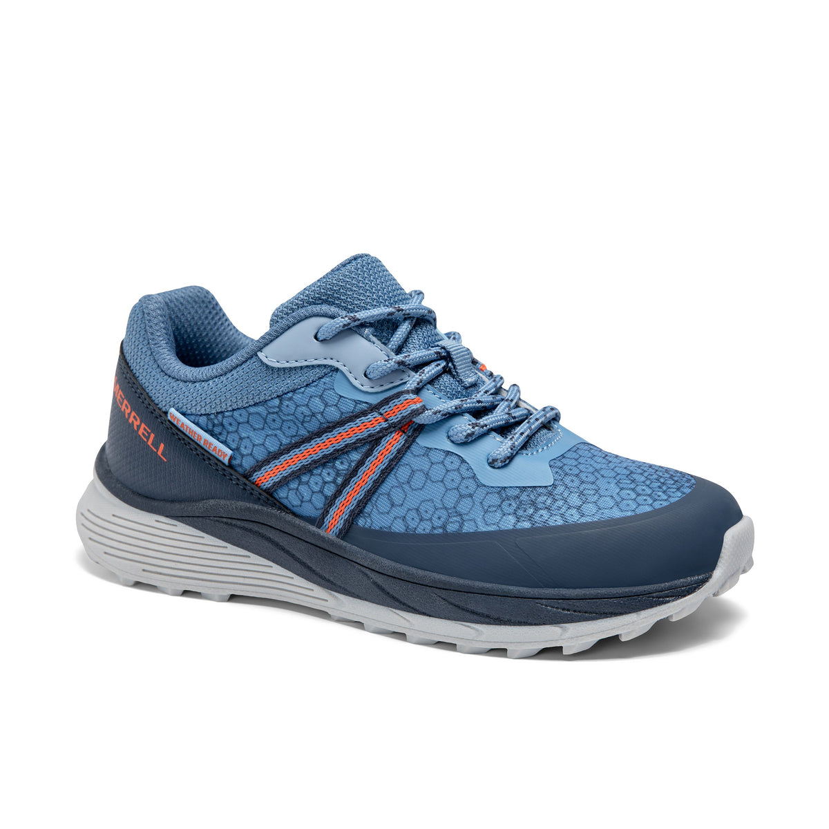 Stride Rite Snova Sneaker - Big Kid Blue/Orange