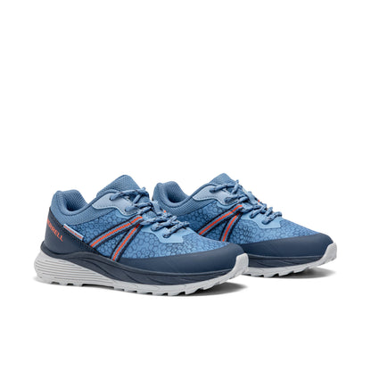 Stride Rite Snova Sneaker - Big Kid Blue/Orange