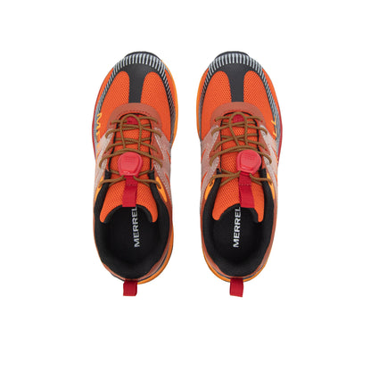 Stride Rite Agility Peak KDZ Sneaker - Big Kid Deep Orange/Black